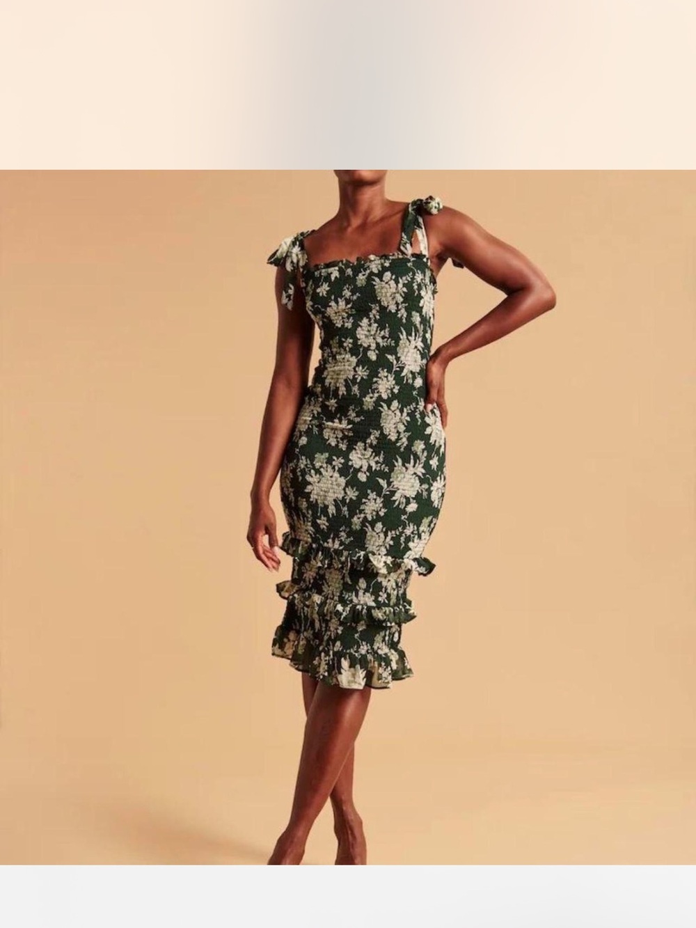 abercrombie midi dress